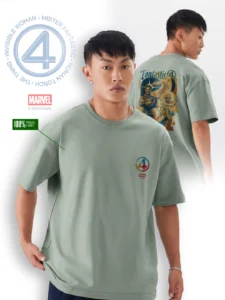 F4 light Green | OVERSIZED FIT T - Shirt