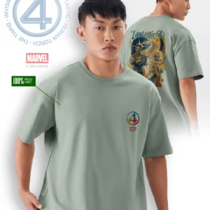 F4 light Green | OVERSIZED FIT T - Shirt