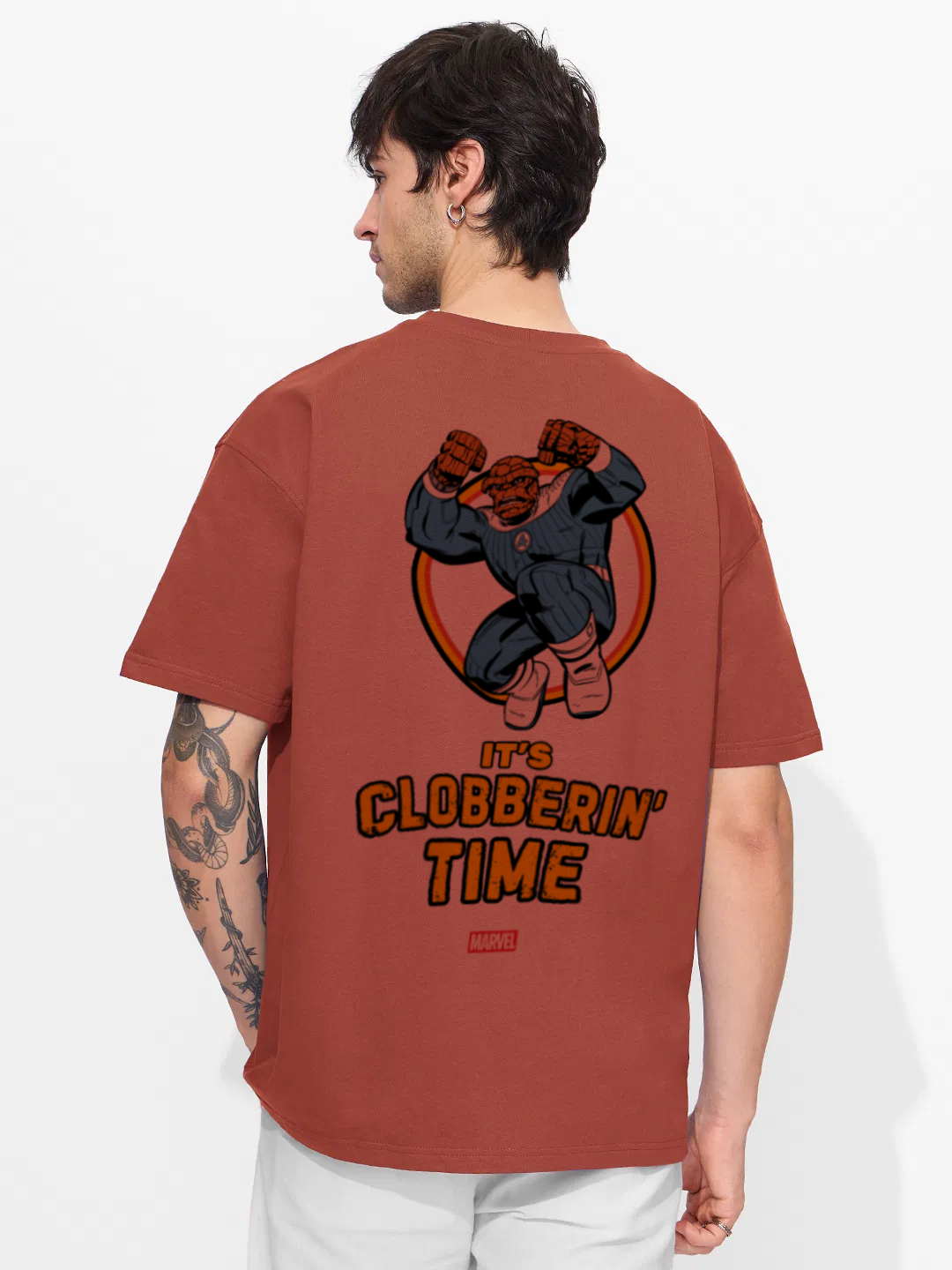 Clobberin Red | OVERSIZED FIT T-Shirt